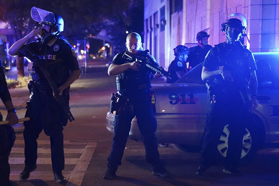 2 Louisville officers shot amid Breonna Taylor protests