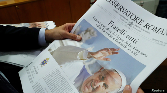 Pope Says Free Market, ‘Trickle-Down’ Policies Fail Society