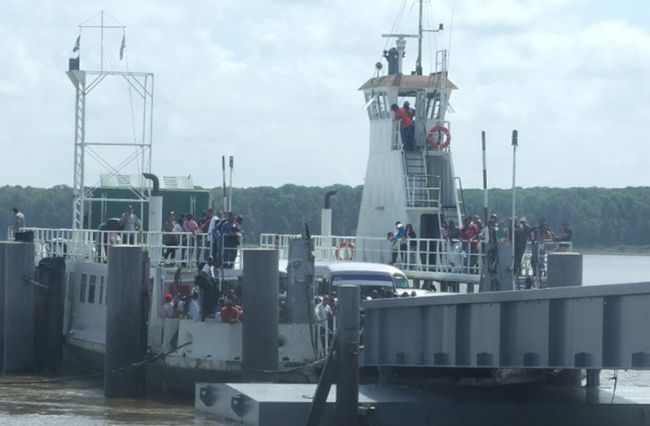 Ferry service between Guyana, Suriname to resume in two weeks