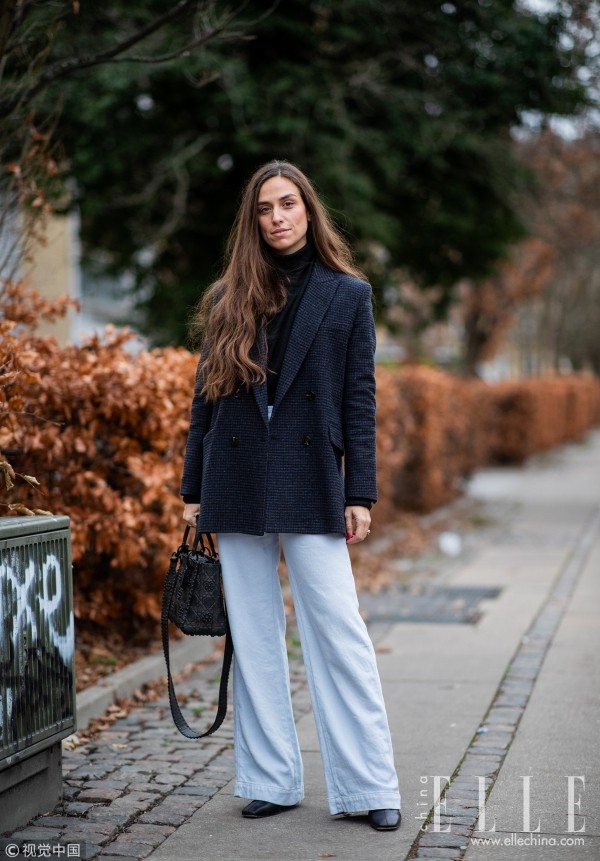 阔腿裤选择困难?来条牛仔的以一当十