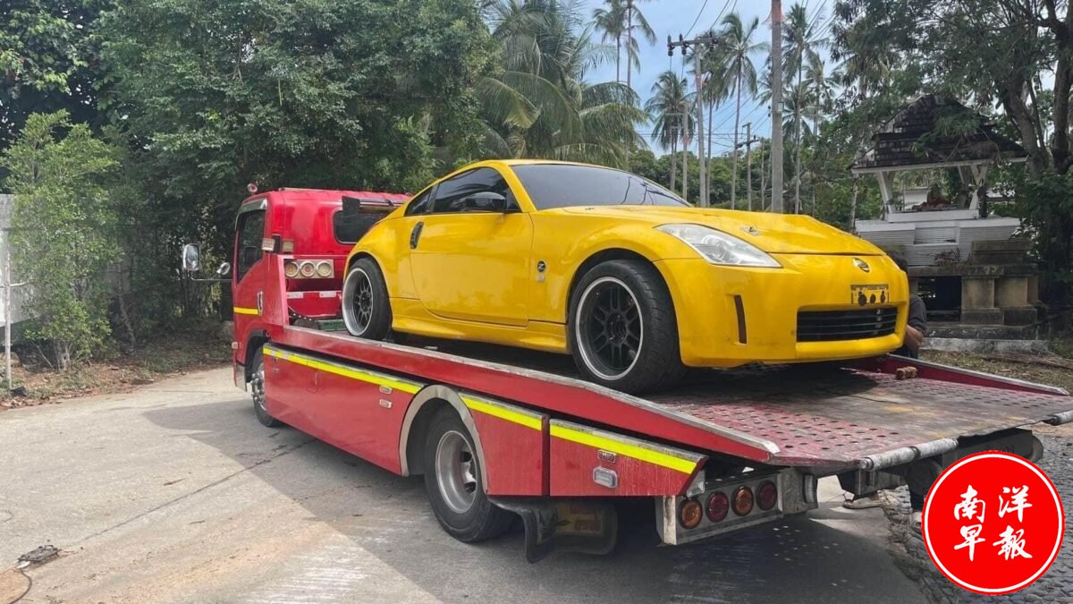 开跑车轰炸苏梅岛 老外不知去向