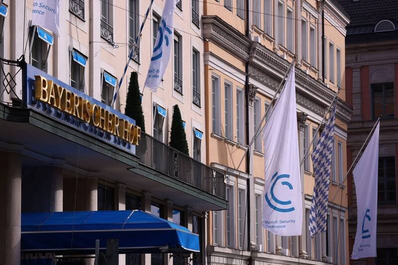 慕尼黑安全会议明天在Hotel Bayerischer Hof登场。（路透）